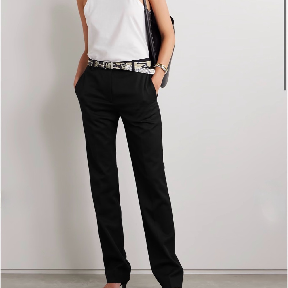 Brand New w Tags - NILI LOTAN, Anatole wool straight leg pants